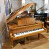 Used Bluthner Style 4 baby grand piano, in a mahogany case, for sale.