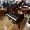 Used Cranes CJS-142 baby grand piano, in a mahogany case, for sale.