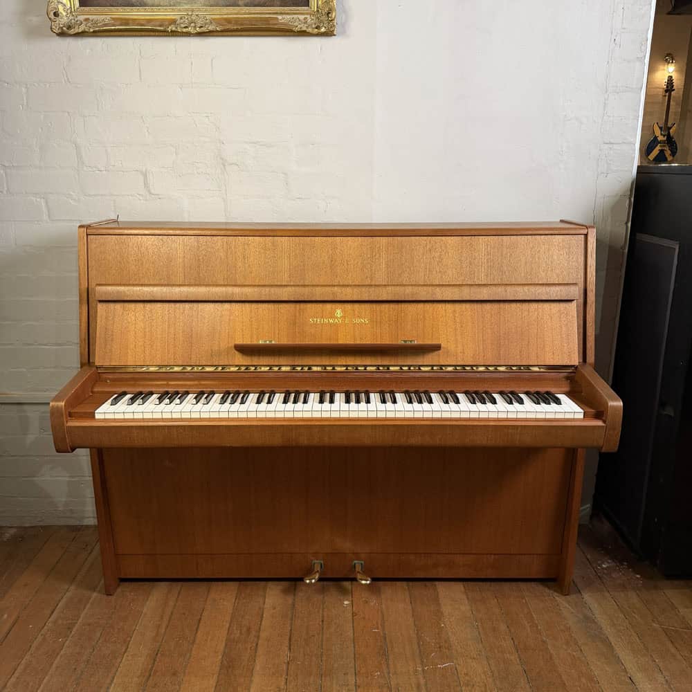 Used | Steinway & Sons Model Z | Upright Piano  | Teak  | 414607
