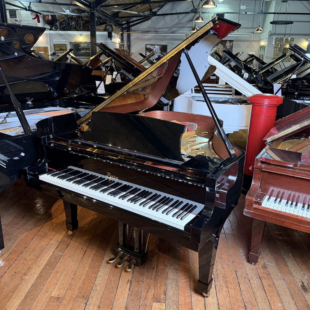 Used | Steinway & Sons Boston GP193 | Grand Piano  | Black Polyester | 144722
