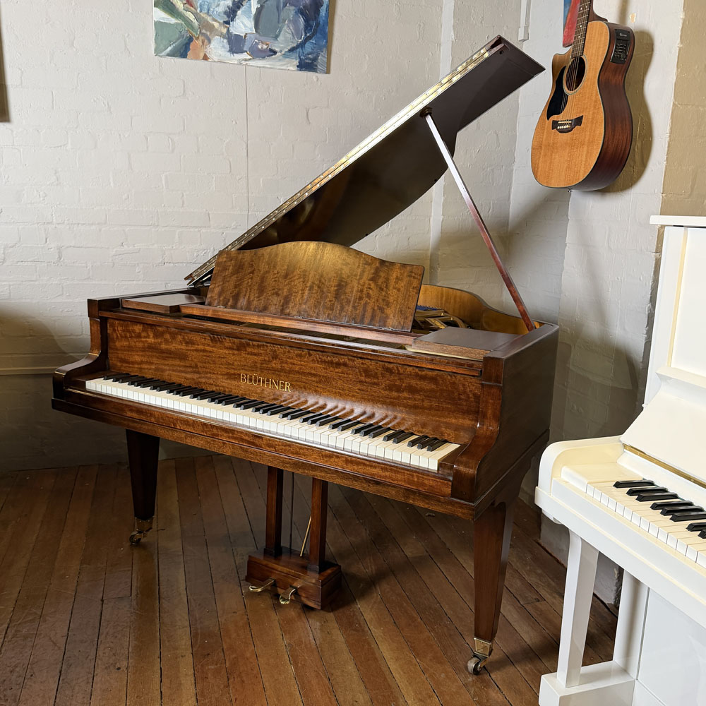 Restored | Bluthner Style 4 | Baby Grand Piano  | Mahogany  | 118035
