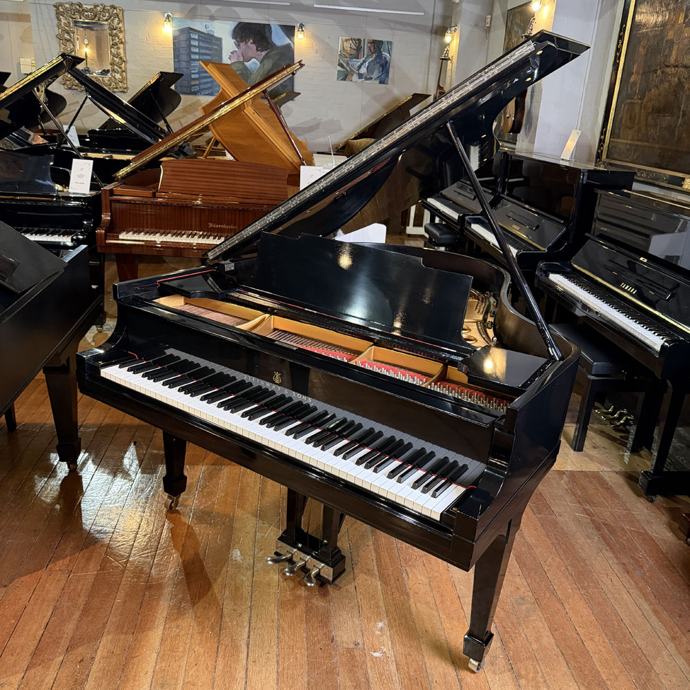 Restored | Steinway & Sons Model M | Baby Grand Piano  | Black  | 228275